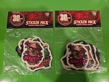 Stern Pinball 30 Years Promo Sticker pack RARE