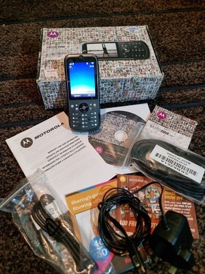 Ultra seltenes Motorola ZINE ZN5 Kodak Handy verpackt. Freigeschaltete Sammler