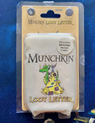 Munchkin Loot Letter Clamshell Edition w/ Promo Card Steve Jackson Games New