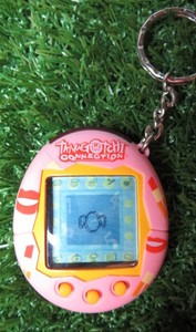 Rare Bandai Tamagotchi Pink Lipstick Tube Connection V2 Working New Battery