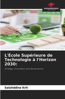 Salahddine Krit | L'ÉCole SupéRieure De Technologie à L'horizon 2030: | Buch