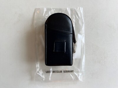 Brand New Unused Leitz Wetzlar Leica Meter MR Black Leather Case M