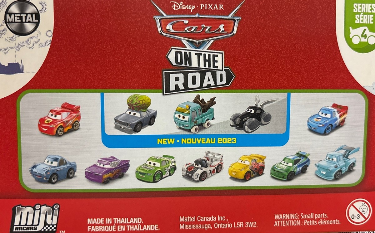 Disney Pixar Cars On The Road Series 4 Mini Racer