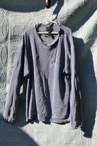 Lot of 2 XLT Men's Sweatshirts For Crafting Or Rags Cotton/Poly 90/10 95/5 3lb