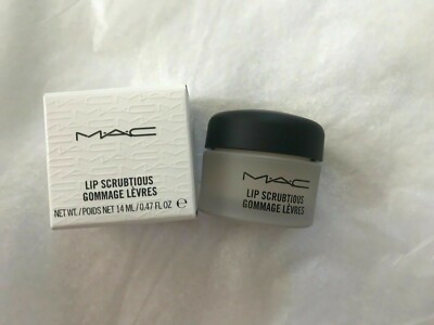 MAC LIP SCRUBTIOUS - SWEET VANILLA-NEW IN BOX- LIP SCRUB-PART OF SWEET SCRUB SET