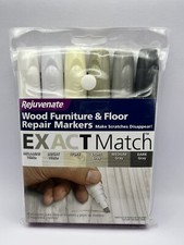 Rejuvenate Exact Match Wood Furniture Wood Floor Repair Markers for GRAY WHITE