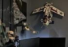 Ultimate Display Solutions wall mount display for Lego 75309 Republic Gunship