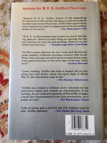 Line of Fire by W. E. B. Griffin (1992, Hardcover) - Picture 2 of 5