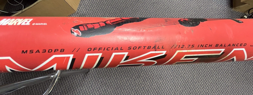 Miken Marvel Deadpool 12.75" Balanced Softball Bat MSA3DPB Limited: 0122 of 600 - Picture 13 of 13