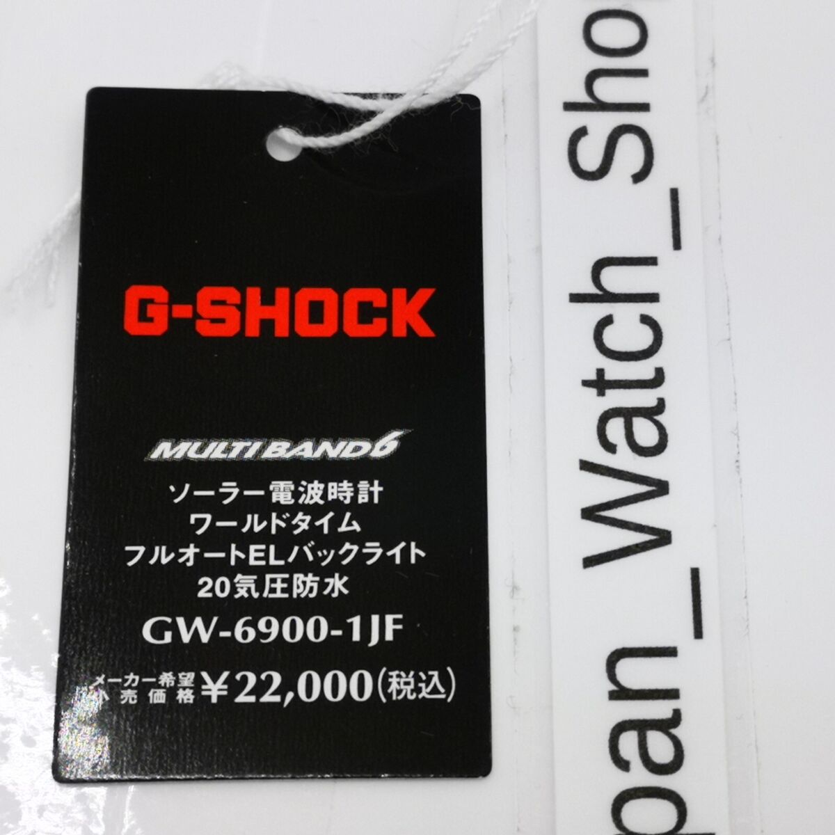 CASIO G-SHOCK GW-6900-1JF Black Tough Solar Atomic Radio CASIO G-SHOCK GW-6900-1JF Black Tough Solar Atomic Radio