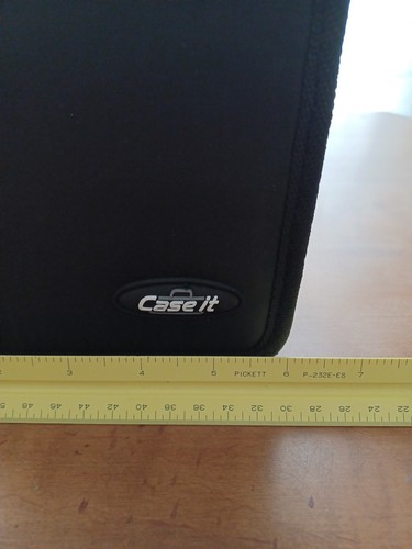 Vintage Case It CD DVD Wallet Travel Case Black NOS 2003 Writing on Box - Picture 10 of 12