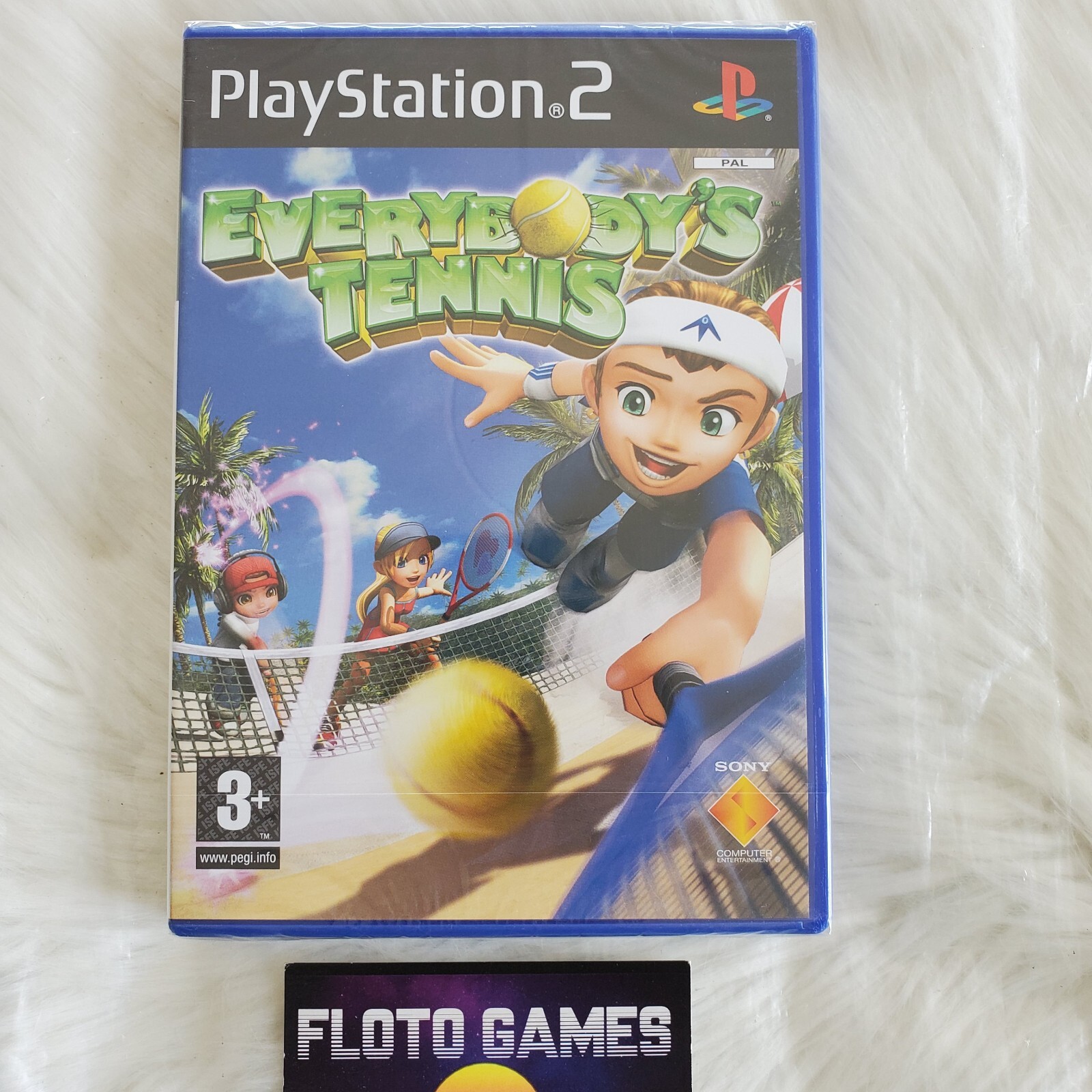 Jeu Everybody's Tennis pour PS2 PAL FR NEW Neuf sous Blister RARE -- Floto Games