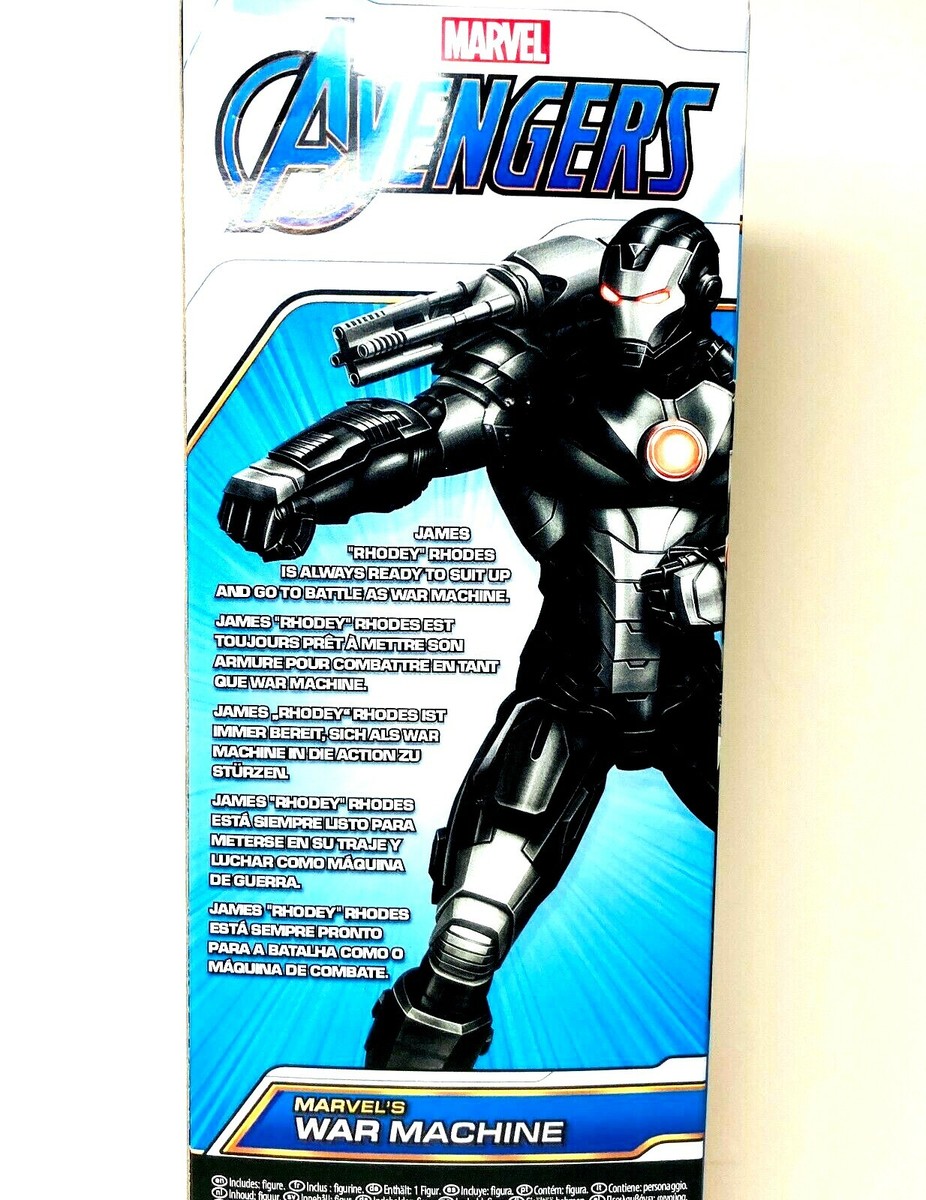 Avengers - Marvel's War Machine (Action Figure 30 cm avec Blaster Titan Hero Series Blast Gear