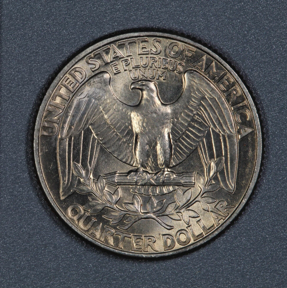 1977 D Washington Quarter Clad 25¢ - BU - Choice to Gem Uncirculated - Image 3 of 3