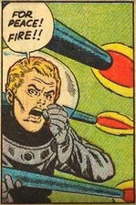 "For Peace" by Dr. Shrinker Poster Giclee Print 13 x 19 inches