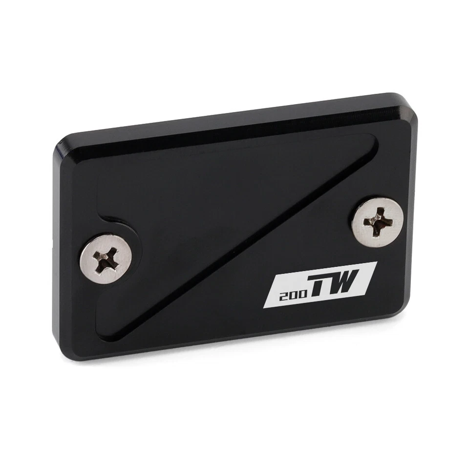 CNC Front Brake Reservoir Fluid Cover Cap For YAMAHA TW 200 2002-2022 TW200 2020 - Image 3 of 4