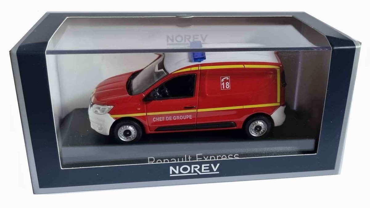 Renault Express Pompiers Chef De Groupe 2021 – NOREV 1/43 – Miniature Collection