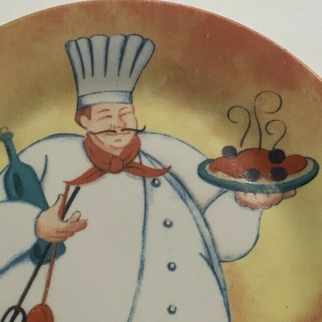 ESENCIAL PARA EL HOGAR Y MÁS ALLÁ FAT BOYS CHEFS COLECCIÓN PLATO ENSALADA ESPAGUETIS SOLAMENTE Foto 2 de 4