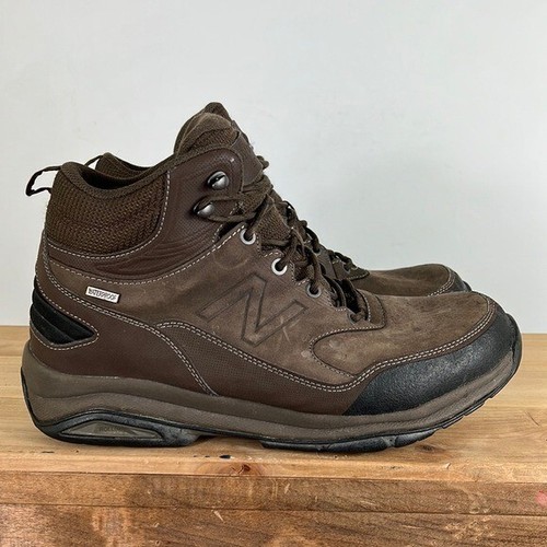 New Balance dark brown leather 1400v1 