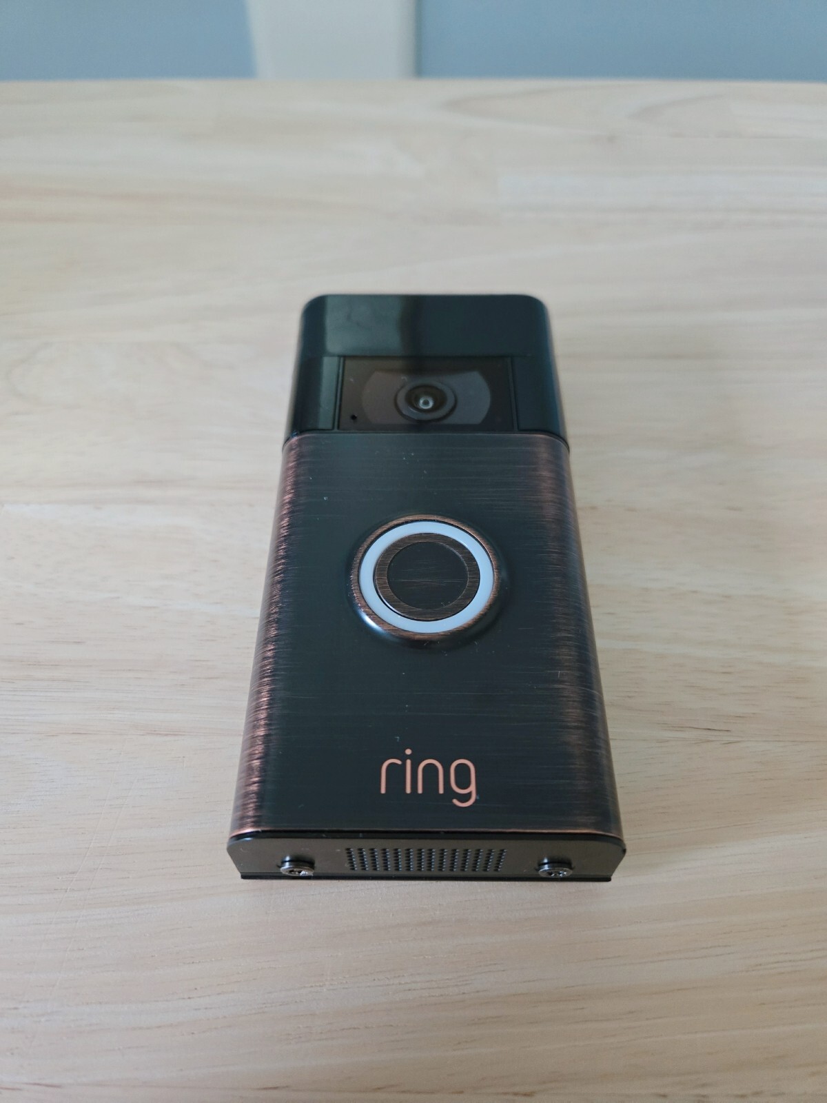 Ring Video Doorbell (Venetian Bronze) 2020 release – 1080p HD video