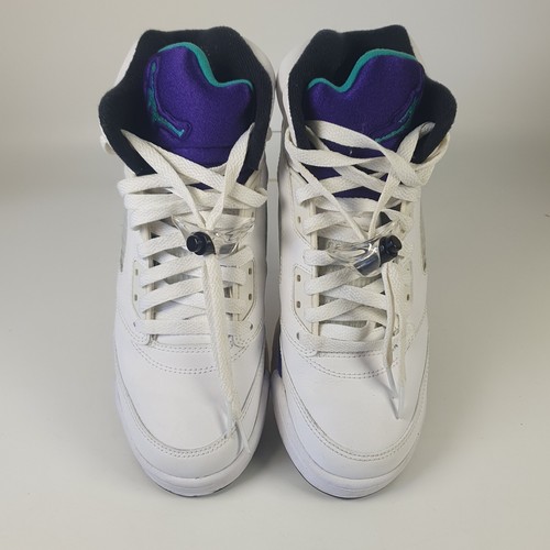 Nike Air Jordan 5 Retro Grape UK 6 VGC Men's / Youth Trainers - Picture 4 of 12