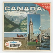 CANADA Nations of the World View-Master Packet A-090 Exc. Cond.