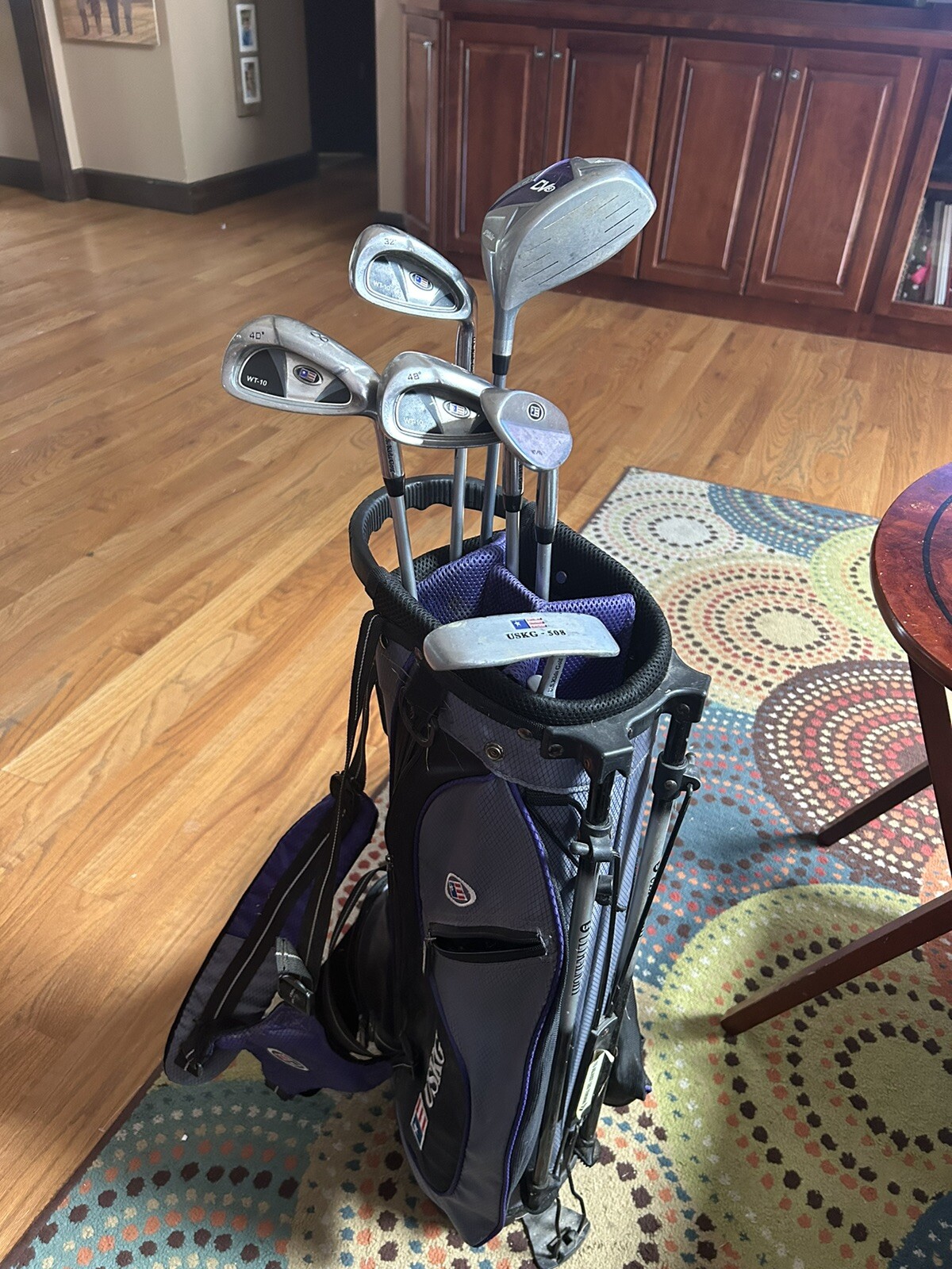 US Kids RH (54" to 60" hgt) 6 Club Junior Golf Set eBay