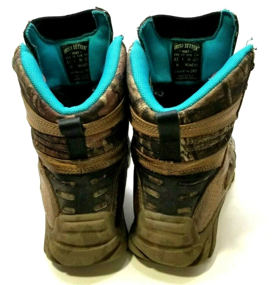 Red Wing Shoes Irish Setter Hunt Camo Scent Ban Women’s Size 8.5 (G26) - Image 4 of 4