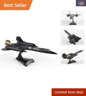 Detailed 1:200 YF-12 Blackbird Titanium Model - Perfect for Aviation Collectors