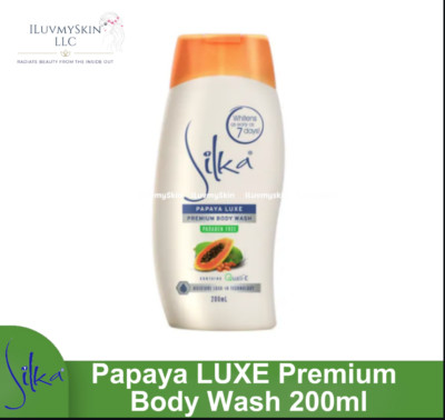 Silka Papaya LUXE Premium Body Wash 200ml