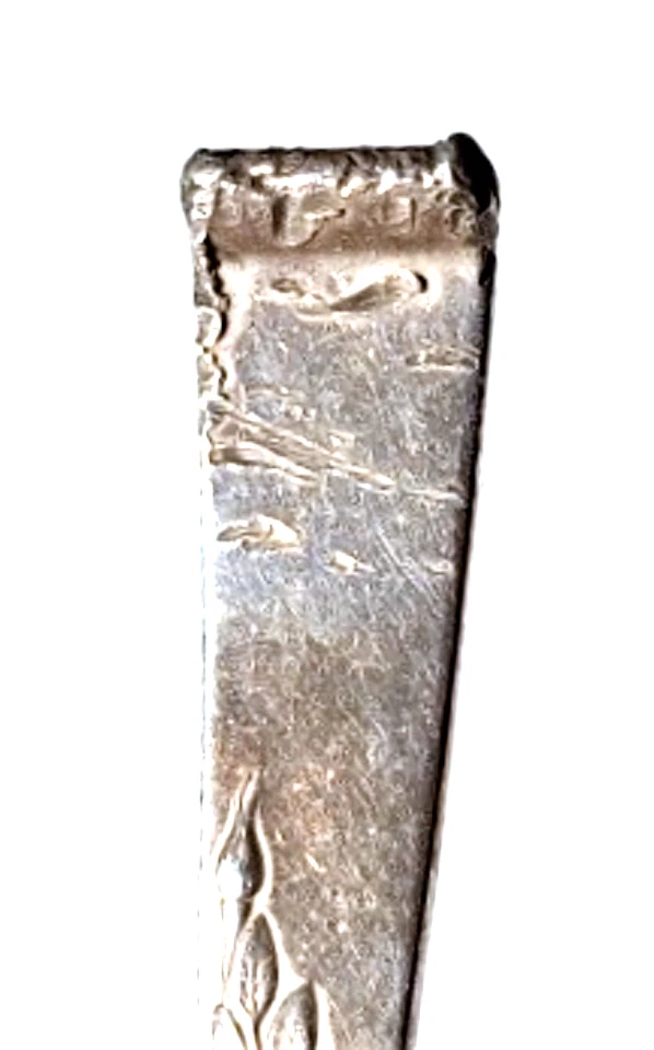 Lote de cucharas clásicas de plata esterlina REED & BARTON Rose Place y azúcar de colección Foto 3 de 4