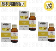3X Hemani Ginger Natural 100 Oil 30 ml                    
