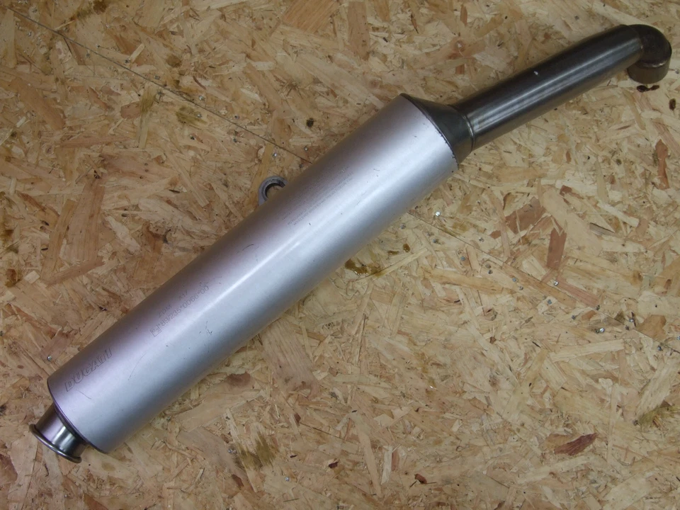 Ducati ST2 ST4 right exhaust silencer end can OEM 573.1.046.2A #005 - Image 2 of 4
