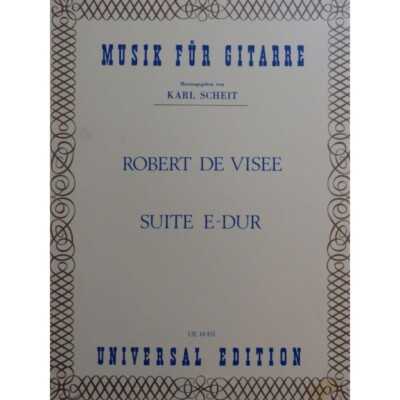 Robert De Visee Suite E - Hard Guitar 1972