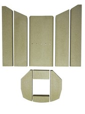 Feuerraumauskleidung Pori 5 B Serie 2 Brennraum Ersatzteil Steine für Oranier