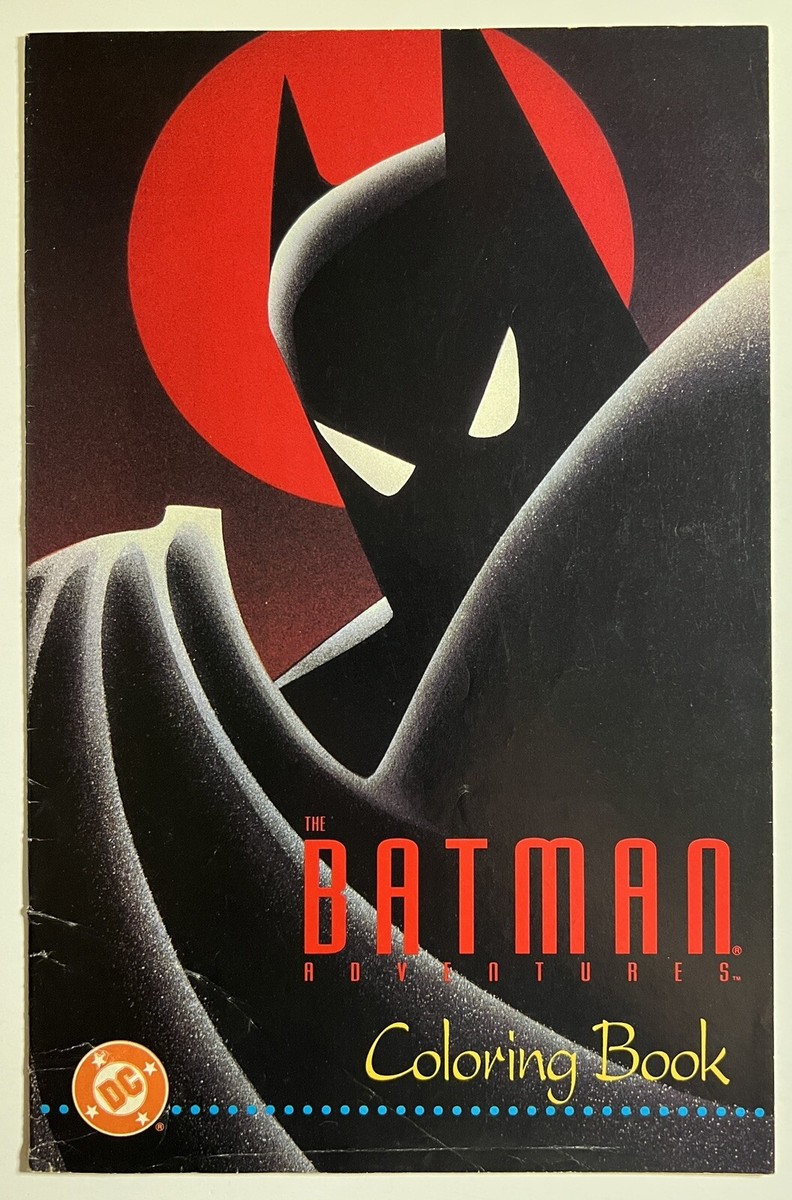 洋書 THE BATMAN ADVENTURES Coloring Book Batman Adventures Coloring Book 1 DC Comics 1993 early Harley
