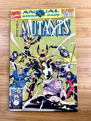 New Mutants Annual 7 1991 Freedom Force App CAMEO New Warrior