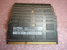Lot of 10 MIXED MANU 8GB PC3L-12800S DDR3/L 2RX8 1600MHz Laptop Memory SODIMM