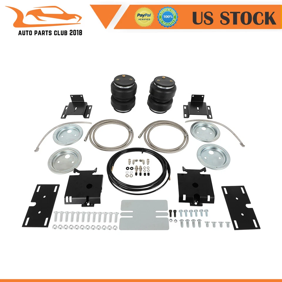 Rear Air Tow Assist No Drill Spring Bag Kit Bolt On For Dodge Ram 1500 Classic - Image 3 of 4