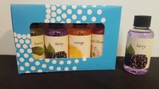RAINBOW FRAGRANCE 4 PACK APPLE BERRY ORANGE LEMON (BONUS EXTRA BERRY) 