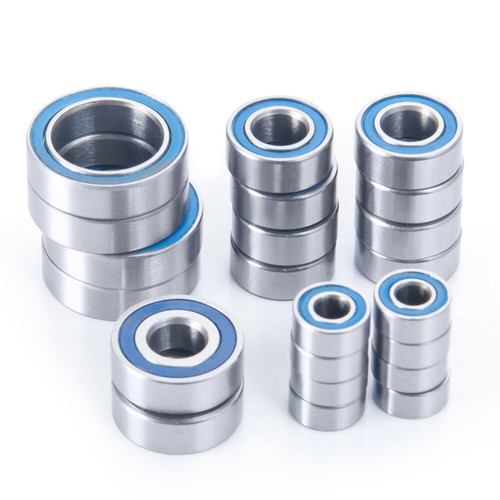 Blue Ball Bearing Metric Rubber Sealed Chrome Steel For 1/10 Axial TRX6 ABEC3 P6 - Picture 115 of 186