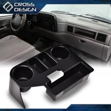 Black Console Cup Holder Fit For 1994-1997 Dodge Ram 1500 2500 3500 Center US
