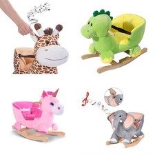 Plüsch Schaukeltier Schaukelspielzeug Babyschaukel Spielzeug Kinder Schaukel