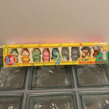 Toho Moomin Valley Fnger Puppet Family Mini Figure Multicolor Unused New