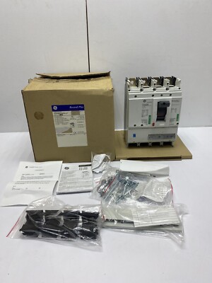 General Electric Record Plus FG400-Breaker FGH46AA400LLF , 400A,4 Pole 80kA