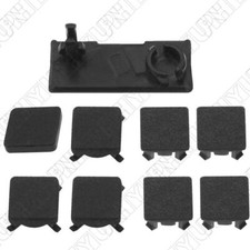 9PCS Rubber Feet Screw Pad Cover for Playstation 3 PS3 Slim Console System