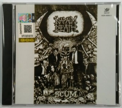 Napalm Death  Scum CD Malaysia VSP Reissue Album Death Metal Hardcore Thrash