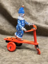 LEMEZ LEMEZARUGYAR - HUNGARY VINTAGE WIND-UP TIN LITHO  ROLI ZOLI  CLOWN