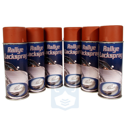 6x Haftgrund Grundierung Füller Spraydose 400ml universal primer Sprühdose rot