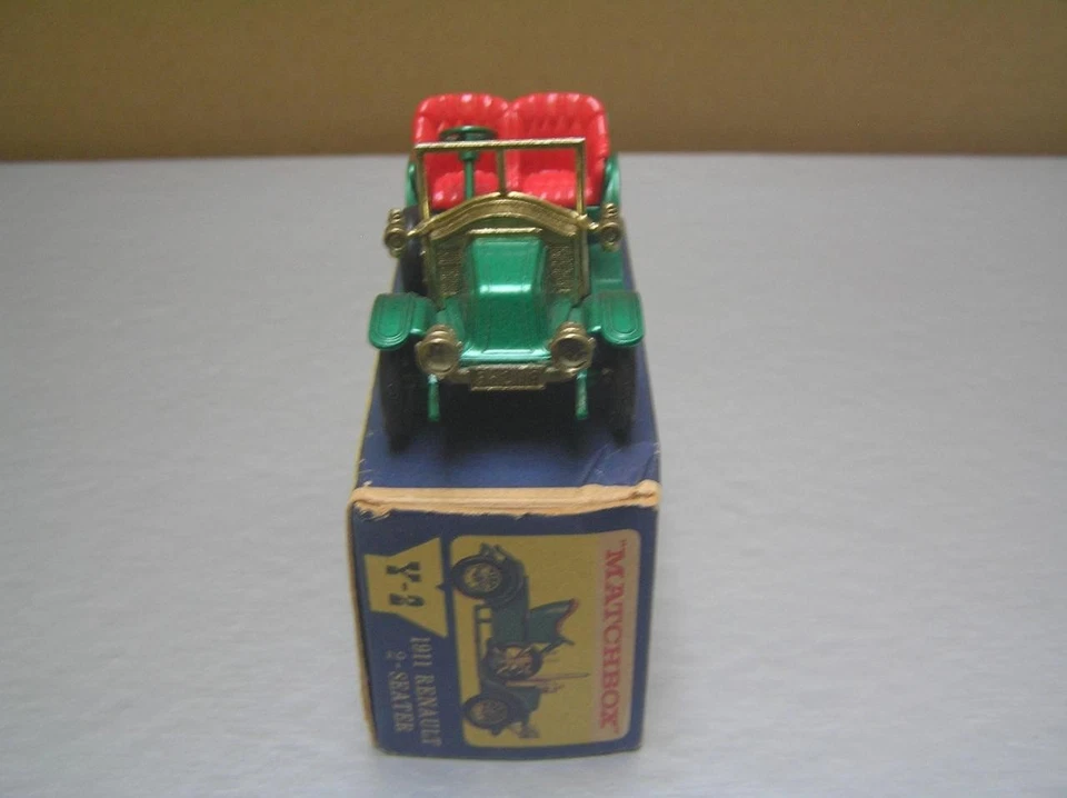 Matchbox Models of Yesteryear Y2 1911 Renault Made in England by Lesney NMIB+ - Image 4 of 4